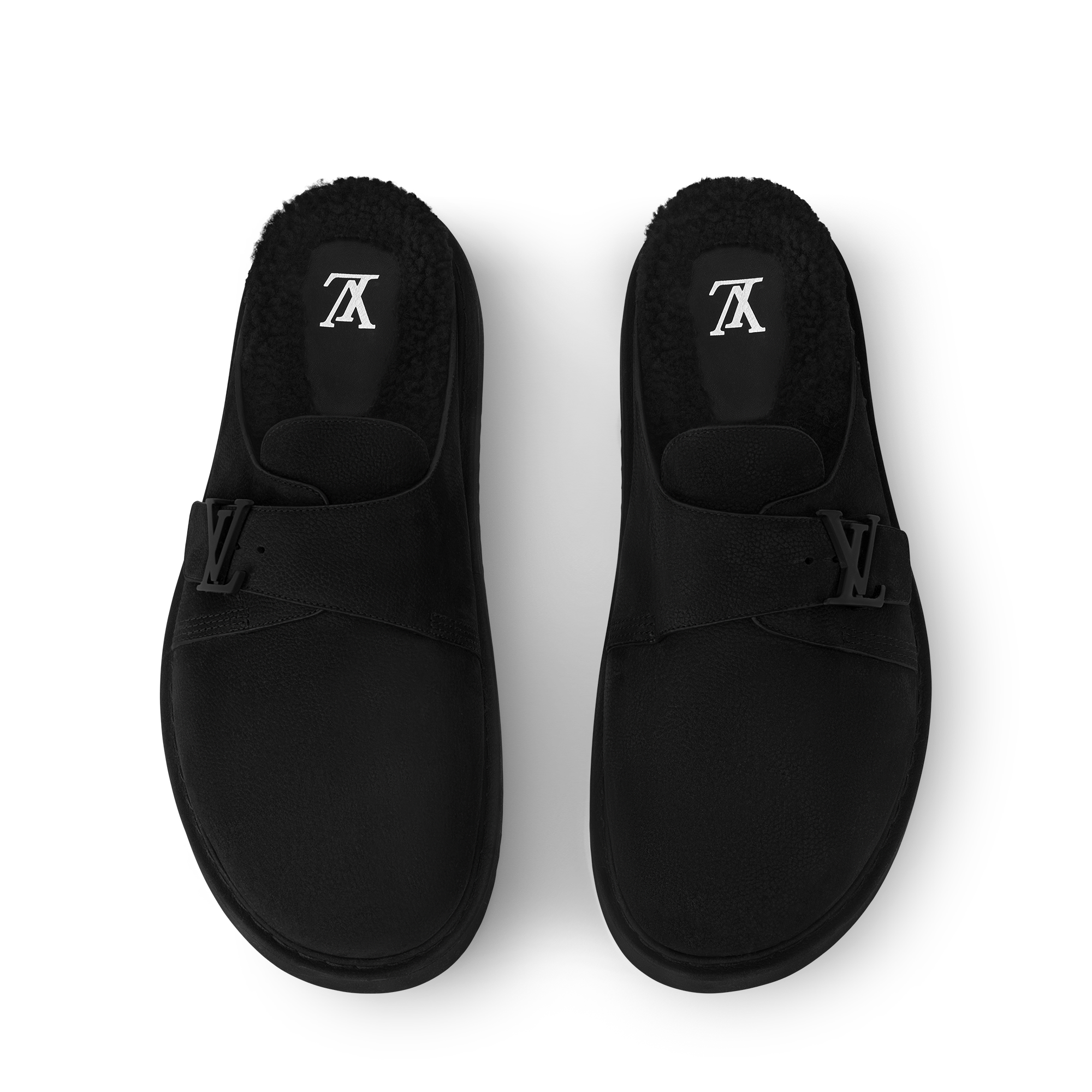LV Easy Mule Shearling - Men - Shoes | LOUIS VUITTON ®